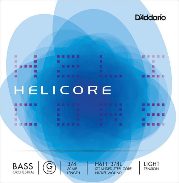 D'Addario Helicore Orchestral H611-34L double bass string G-1 3/4