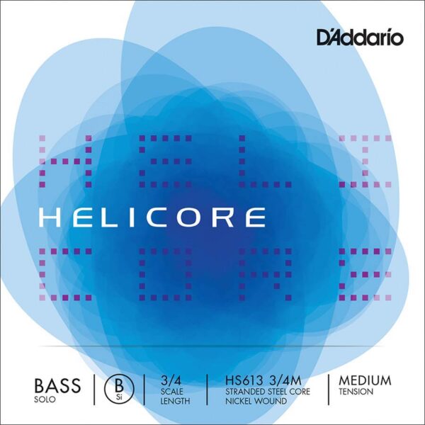 D'Addario Helicore Solo HS613-34M double bass string B-3 3/4