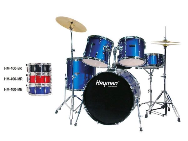 Hayman Pro Series HM-400-BK 5-piece drum kit