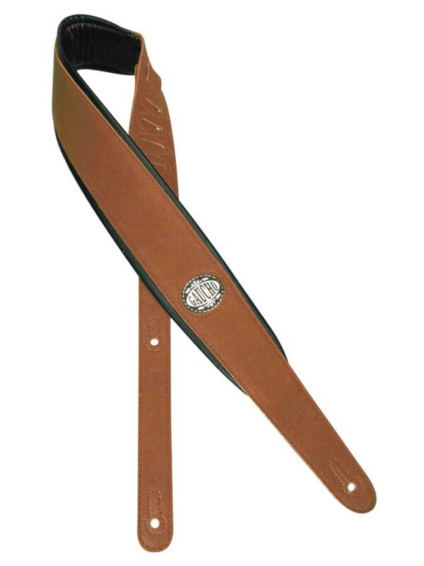 Gaucho Padded Series GST-314-LBR guitar strap