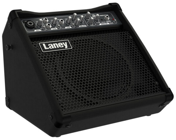 LANEY AH-FREESTYLE Laney AH Freestyle draagbare batterijgevoede comboversterker, drie kanalen, 5 W, 1 x 8"