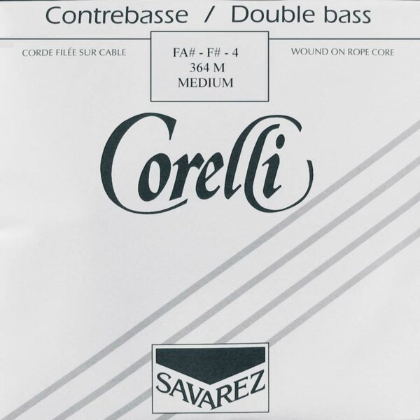 Corelli Tungstène Soliste CO-364-M double bass string F#-4 4/4-3/4