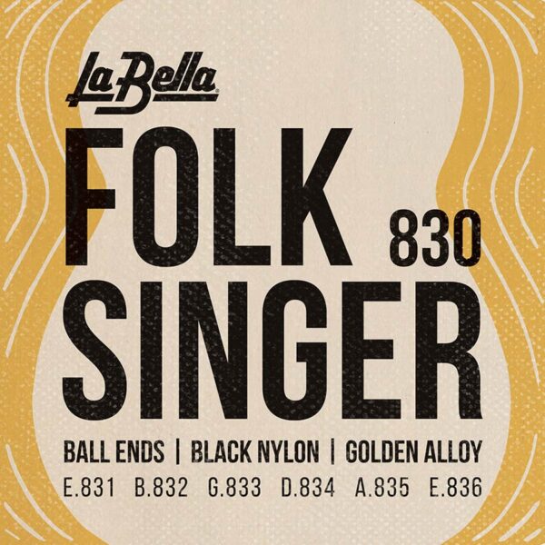 La Bella Folk Singer L-830 string set classic