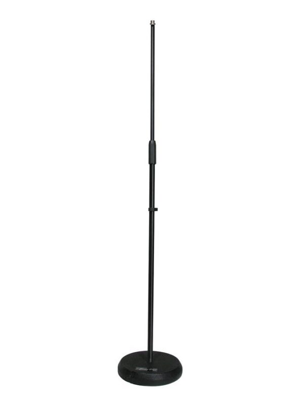 Boston  MS-1100-BK microphone stand with round base