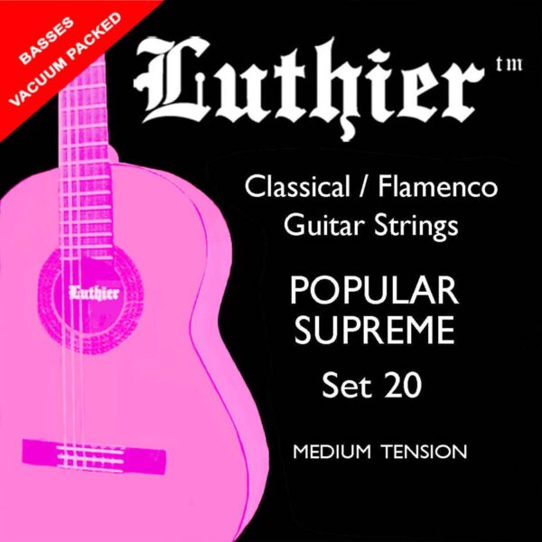 Luthier  L-20 string set classic Popular Supreme