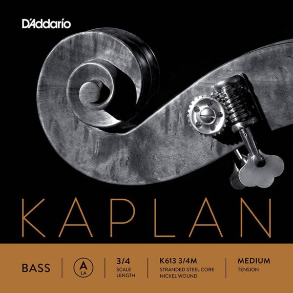 D'Addario Kaplan K613-34M double bass string A-3 3/4