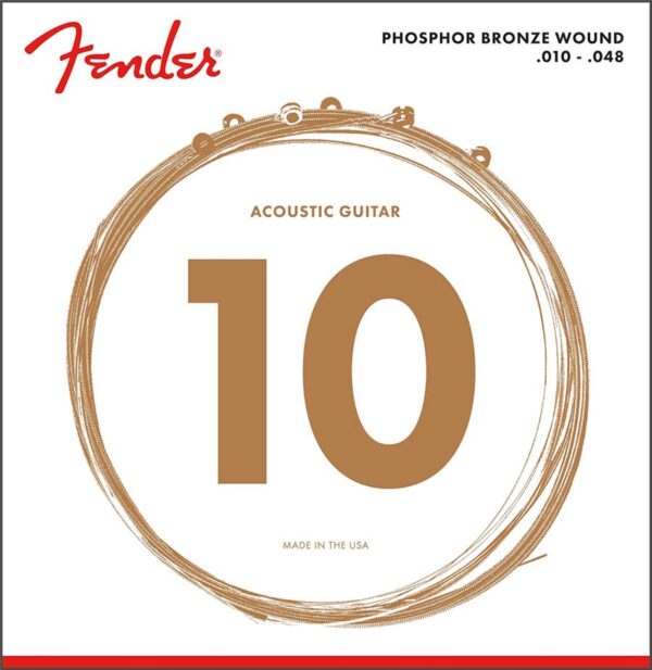 Fender Phosphor Bronze F-60XL string set acoustic