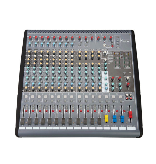 STUDIOMASTER C6XS-16 Analoge 16-kanaals livemixer met usb