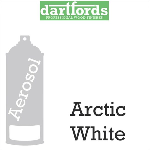 dartfords Nitrocellulose Paint FS5267 Arctic White - 400ml aerosol