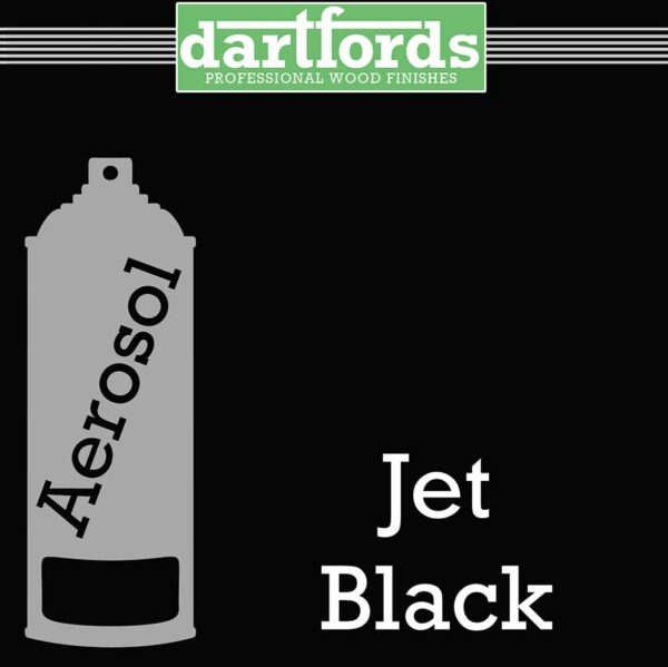 dartfords Nitrocellulose Paint FS5222 Jet Black - 400ml aerosol