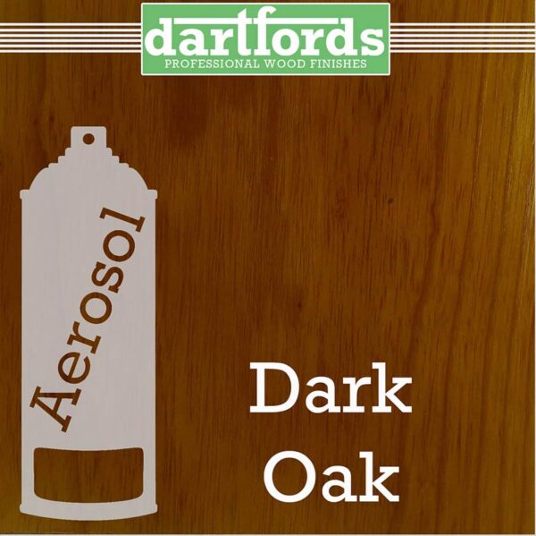 dartfords Nitrocellulose Lacquer RF0803 Dark Oak - 400ml aerosol