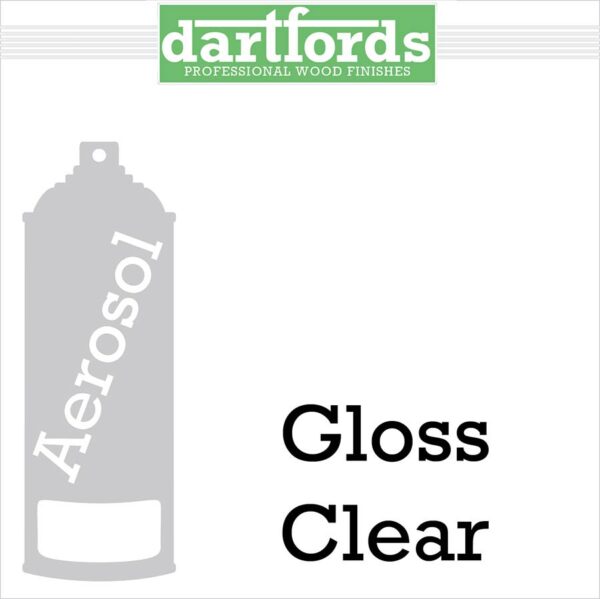 dartfords Nitrocellulose Lacquer FS5000 Gloss Clear - 400ml aerosol