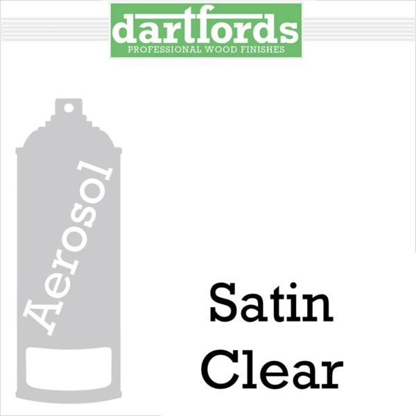 dartfords Nitrocellulose Lacquer FS5001 Satin Clear - 400ml aerosol