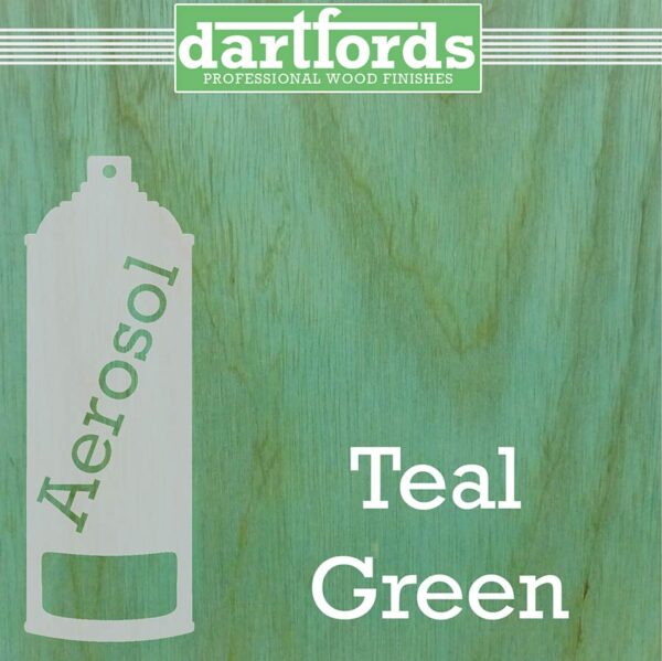 dartfords Nitrocellulose Lacquer FS5797 Teal Green - 400ml aerosol