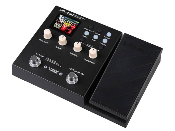 NUX Multi-Effects MG-300 guitar amp modeling processor and multi effect with drum machine and phrase looper