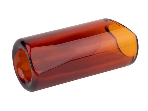 The Rock Slide  GRS-MC/AMB moulded glass slide size M (inside 19 - length 60.0mm) - amber edition