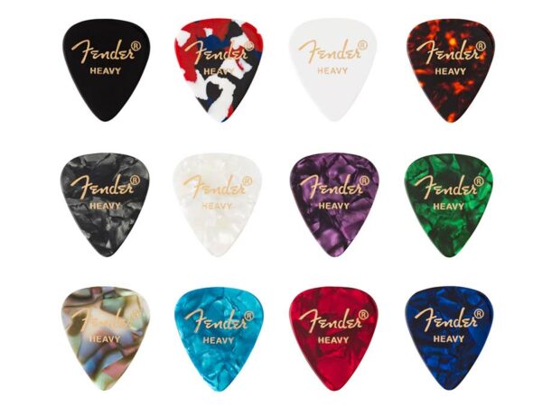 Fender Celluloid Medley Picks 0980300500 12 pieces