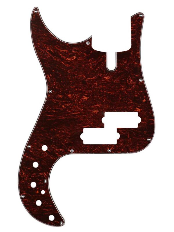 Sire Basses Genuine Spare Part SISP-PG022 pickguard for P-series 4-string left handed TORTOISE