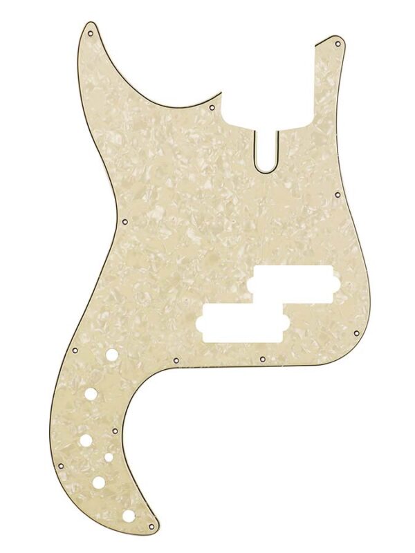 Sire Basses Genuine Spare Part SISP-PG023 pickguard for P-series 4-string left handed PEARL WHITE