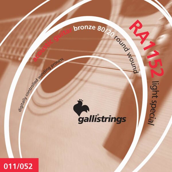 Galli  RA1152 string set acoustic 80/20 bronze wound