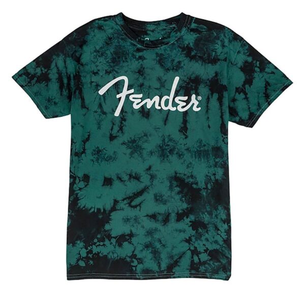 Fender Clothing T-Shirts 9122421406 tie-dye logo t-shirt