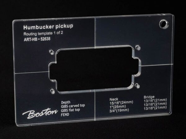 Boston  ART-HB pickup routing template humbucker