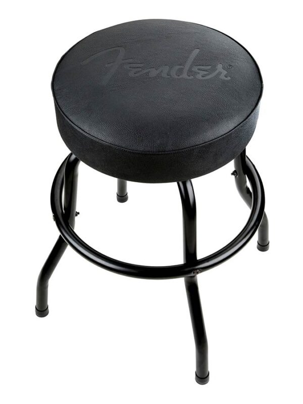 Fender  9192022001 embossed black logo barstool