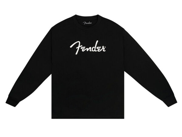 Fender  9192523806 spaghetti logo long sleeve T-shirt