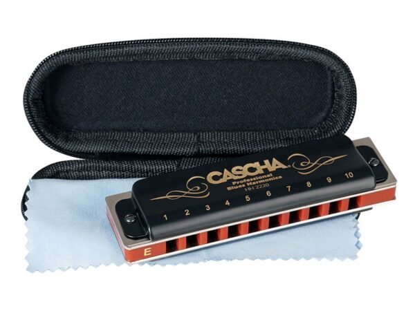 Cascha  HH 2220 professional blues harmonica in E