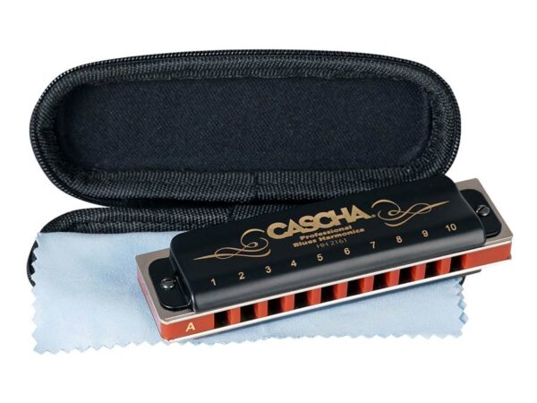 Cascha  HH 2161 professional blues harmonica in A