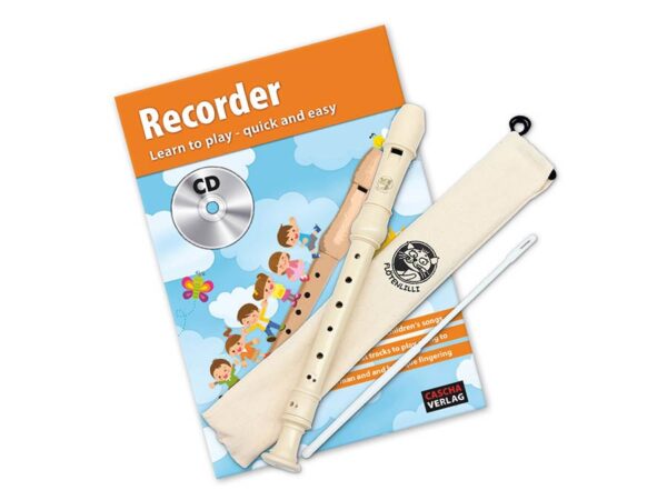 Cascha  HH 1510 EN soprano recorder with Baroque fingering