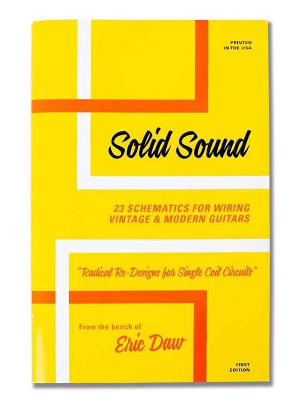 StewMac  SM103077 Solid Sound reference wiring guide book for vintage and modern guitars