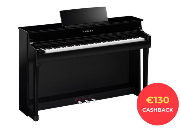 Yamaha CLP 845 PE Digitale Piano zwart hoogglans