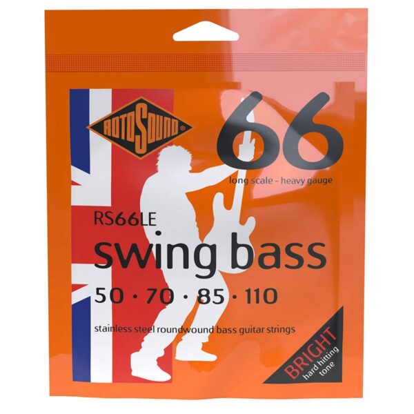 Rotosound Swing Bass 66 RS66LE string set electric bass stainless steel 50-110