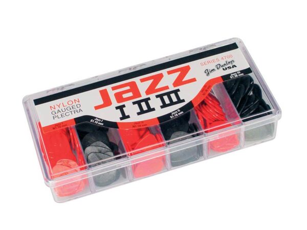 Dunlop Nylon Jazz 4700 144-piece pick kit