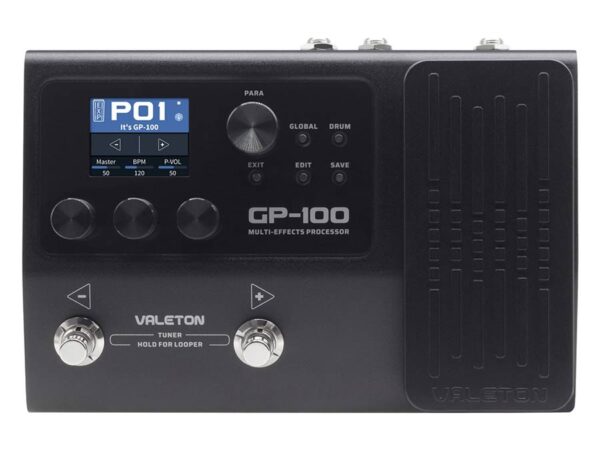 Valeton  GP-100 multi-effects processor with IR + amp/cab simulation + effects