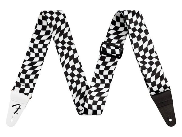 Fender  0990637288 wavy checkerboard polyester strap