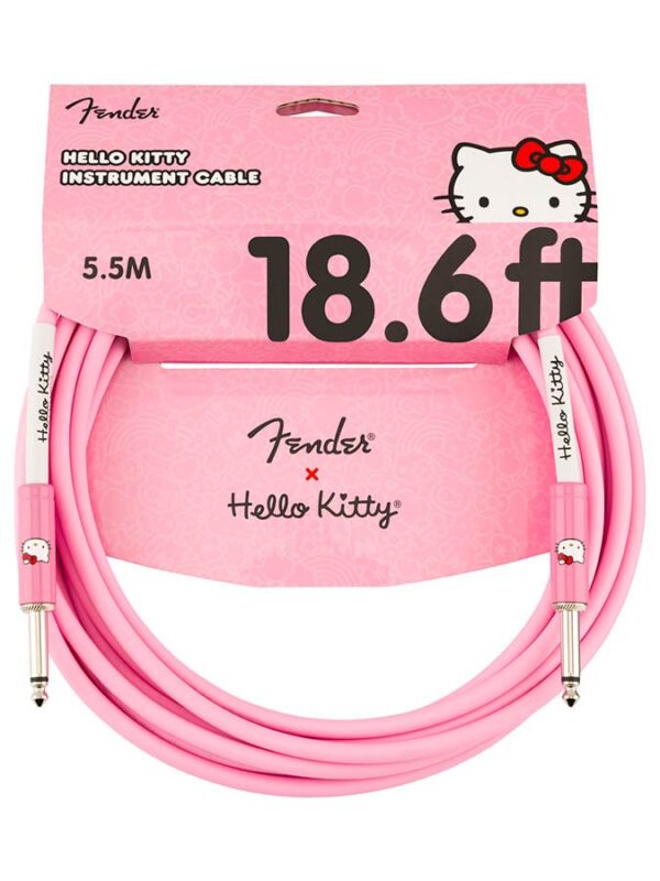 Fender  0990818156 Hello Kitty 18.6' instrument cable